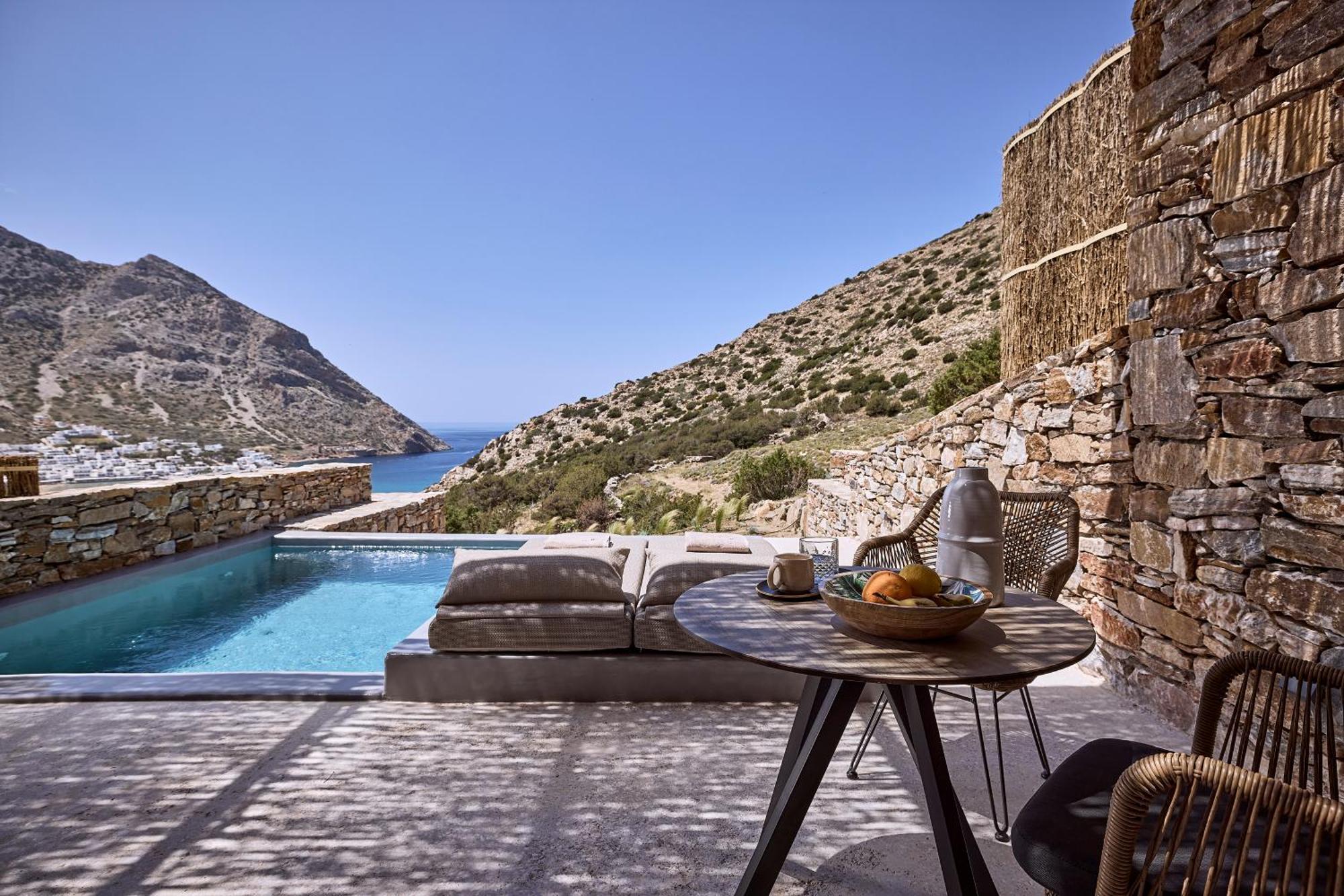 Apsila Pool Suites Kamares  Værelse billede